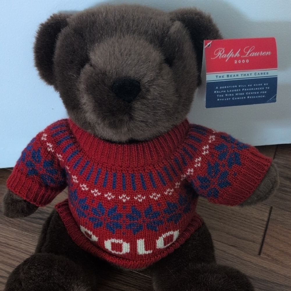 Ralph Lauren Polo Teddy Bear - Picture 9 of 9